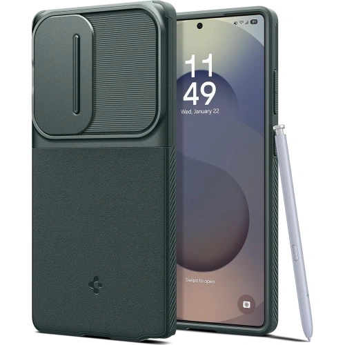 Buy Spigen Optik Armor Samsung Galaxy S25 Ultra Abyss Green - SPN16635 - {ean13} - Home Screen Store Europe