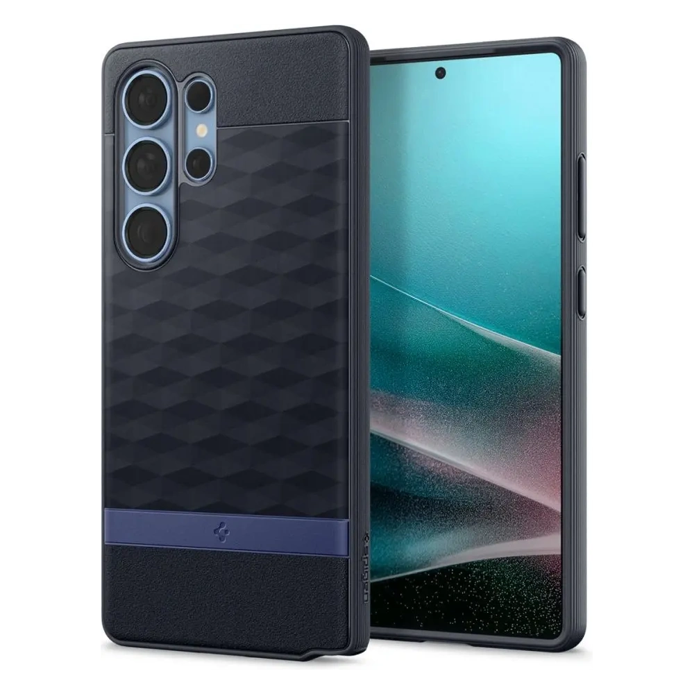 Etui Spigen Parallax Mag MagSafe Samsung Galaxy S25 Ultra Navy Violet