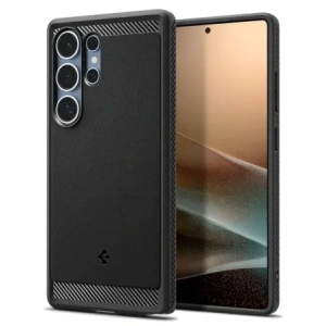 Kup Spigen Rugged Armor Mag MagSafe Samsung Galaxy S25 Ultra Matt Fekete - SPN16638 - {ean13} - Sklep Home Screen