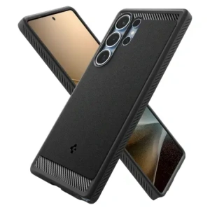Kup Spigen Rugged Armor Mag MagSafe Samsung Galaxy S25 Ultra Matt Fekete - SPN16638 - {ean13} - Sklep Home Screen