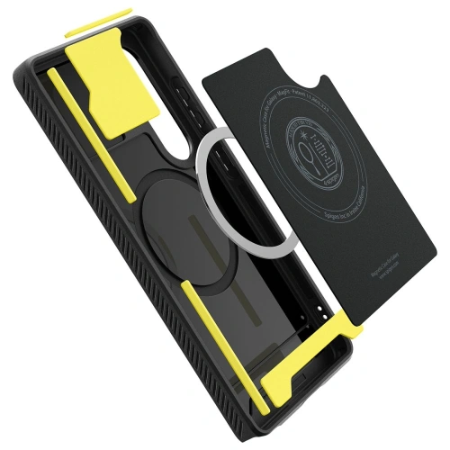 Kup Spigen Rugged Armor Mag MagSafe Samsung Galaxy S25 Ultra Matt Schwarz - SPN16638 - {ean13} - Sklep Home Screen