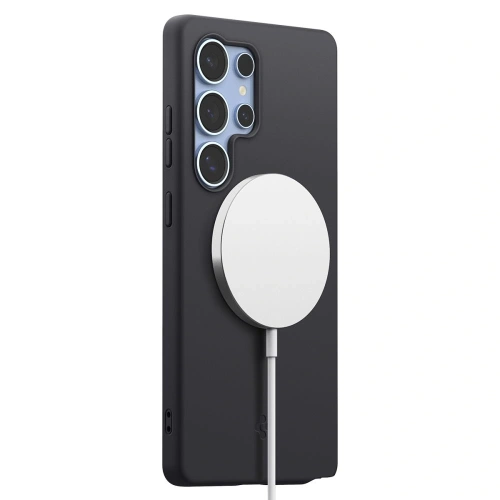 Kup Spigen Silikon Fit Mag MagSafe Samsung Galaxy S25 Ultra Schwarz - SPN16639 - {ean13} - Sklep Home Screen