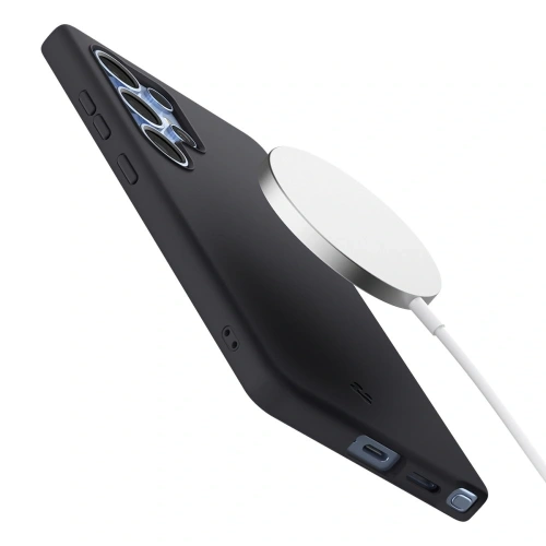Kup Spigen Silikon Fit Mag MagSafe Samsung Galaxy S25 Ultra Schwarz - SPN16639 - {ean13} - Sklep Home Screen