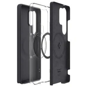 Kup Spigen Silicone Fit Mag MagSafe Samsung Galaxy S25 Ultra Fekete - SPN16639 - {ean13} - Sklep Home Screen