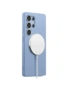 Kup Spigen Silicone Fit Mag MagSafe Samsung Galaxy S25 Ultra Albastru Safir - SPN16640 - {ean13} - Sklep Home Screen