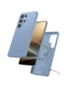 Buy Spigen Silicone Fit Mag MagSafe Samsung Galaxy S25 Ultra Sapphire Blue - SPN16640 - {ean13} - Home Screen Store Europe