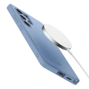 Kup Spigen Szilikon Fit Mag MagSafe Samsung Galaxy S25 Ultra Zafír Kék - SPN16640 - {ean13} - Sklep Home Screen