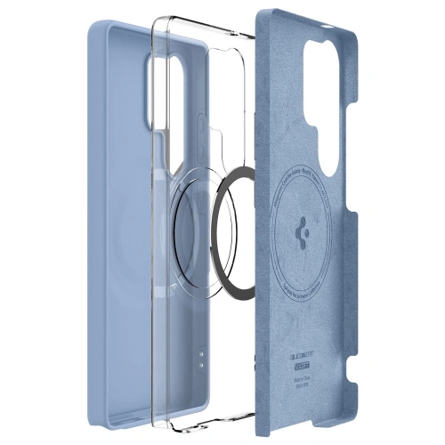 Kup Spigen Szilikon Fit Mag MagSafe Samsung Galaxy S25 Ultra Zafír Kék - SPN16640 - {ean13} - Sklep Home Screen