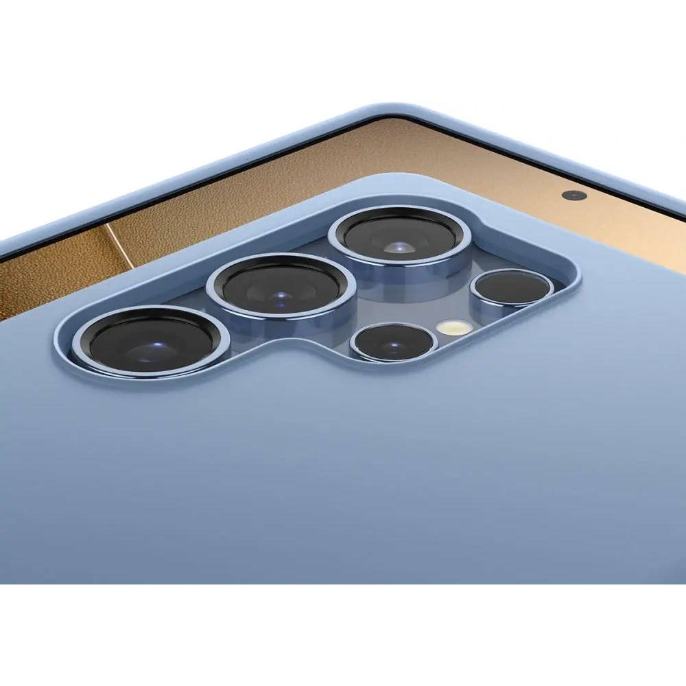 Etui Spigen Silicone Fit Mag MagSafe Samsung Galaxy S25 Ultra Sapphire Blue