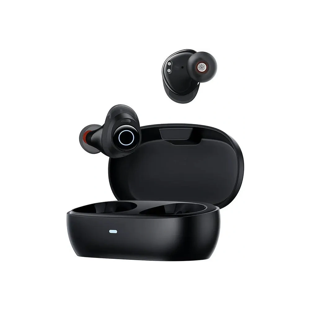 Bezprzewodowe słuchawki dokanałowe TWS Baseus Bowie MA20 ANC Bluetooth 5.3 IPX6 (czarne)