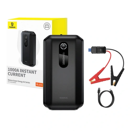 Kup Jump Starter Baseus Super Energy 10000mAh 1000A černý - BSU8925 - {ean13} - Sklep Home Screen