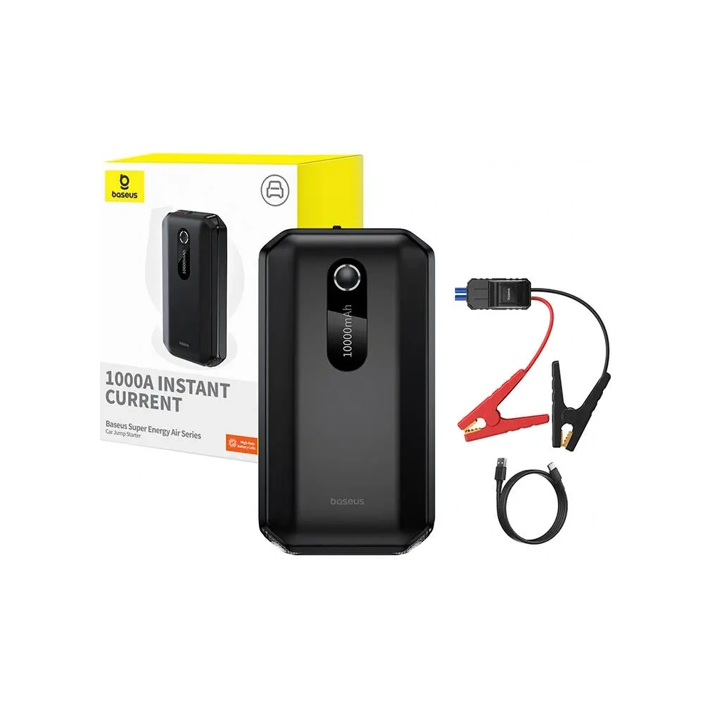 Jump Starter Baseus Super Energy 10000mAh 1000A czarny