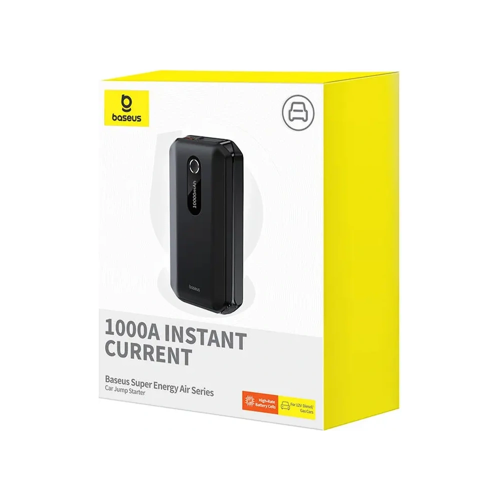 Jump Starter Baseus Super Energy 10000mAh 1000A czarny