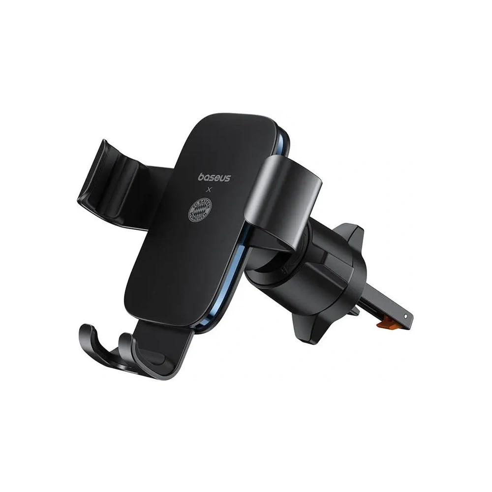 Uchwyt samochodowy do kratki Baseus Metal Age 3 Edycja Bayern Monachium (czarny)