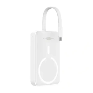 Kup Powerbank z ładowaniem bezprzewodowym Baseus Mini 10000mAh 30W MagSafe Edycja Bayern Monachium (biały) - BSU8930 - {ean13} - Sklep Home Screen