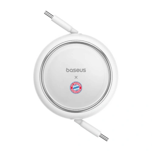 Kup Kabel do ładowania Baseus USB-C / USB-C 100W Edycja Bayern Monachium (biały) - BSU8931 - {ean13} - Sklep Home Screen