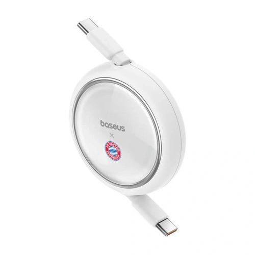 Kup Kabel do ładowania Baseus USB-C / USB-C 100W Edycja Bayern Monachium (biały) - BSU8931 - {ean13} - Sklep Home Screen