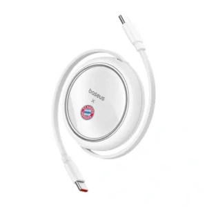 Kup Kabel na nabíjení Baseus USB-C / USB-C 100W Edice Bayern Mnichov (bílý) - BSU8931 - {ean13} - Sklep Home Screen