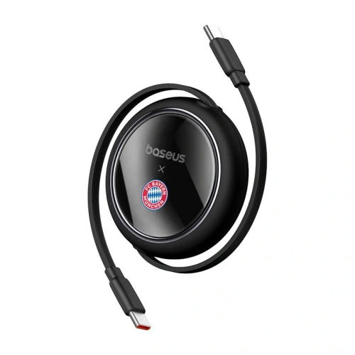 Kup Kabel do ładowania Baseus USB-C / USB-C 100W Edycja Bayern Monachium (czarny) - BSU8932 - {ean13} - Sklep Home Screen
