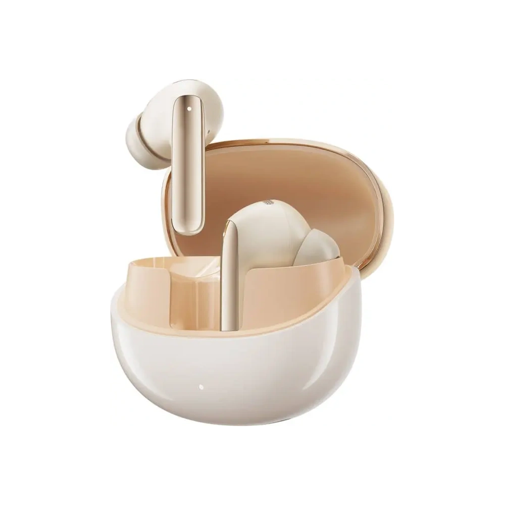 Bezprzewodowe słuchawki dokanałowe TWS QCY MeloBuds Pro HT08 ANC Bluetooth 5.3 HFP/A2DP/AVRCP LDAC IPX5 (złote)