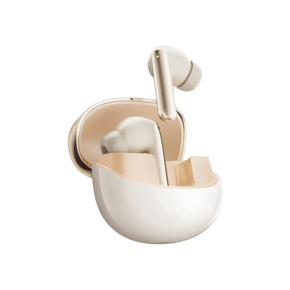 Bezprzewodowe słuchawki dokanałowe TWS QCY MeloBuds Pro HT08 ANC Bluetooth 5.3 HFP/A2DP/AVRCP LDAC IPX5 (złote)