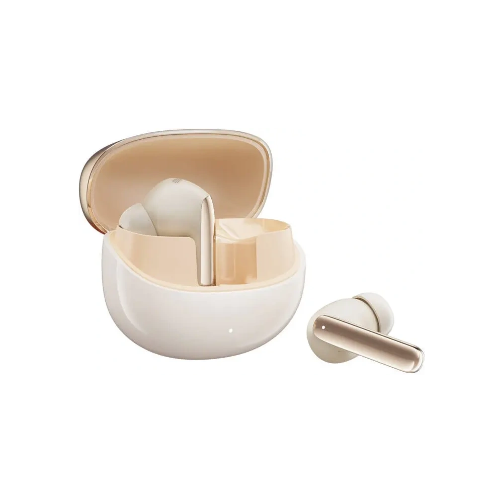 Bezprzewodowe słuchawki dokanałowe TWS QCY MeloBuds Pro HT08 ANC Bluetooth 5.3 HFP/A2DP/AVRCP LDAC IPX5 (złote)