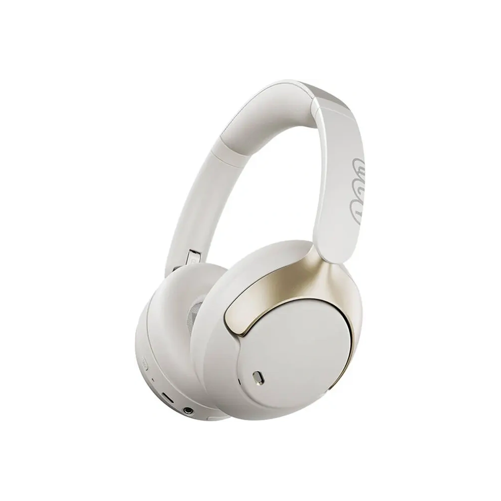 Bezprzewodowe słuchawki nauszne QCY H3 Pro Bluetooth 5.4 LDAC/AAC/SBC (Białe)