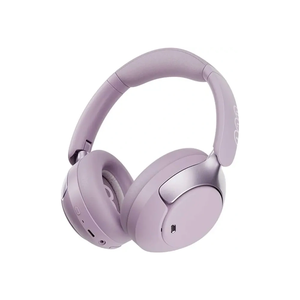 Bezprzewodowe słuchawki nauszne QCY H3 pro ANC Bluetooth 5.4 LDAC/AAC/SBC (fioletowe)