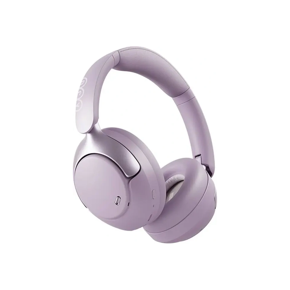 Bezprzewodowe słuchawki nauszne QCY H3 pro ANC Bluetooth 5.4 LDAC/AAC/SBC (fioletowe)