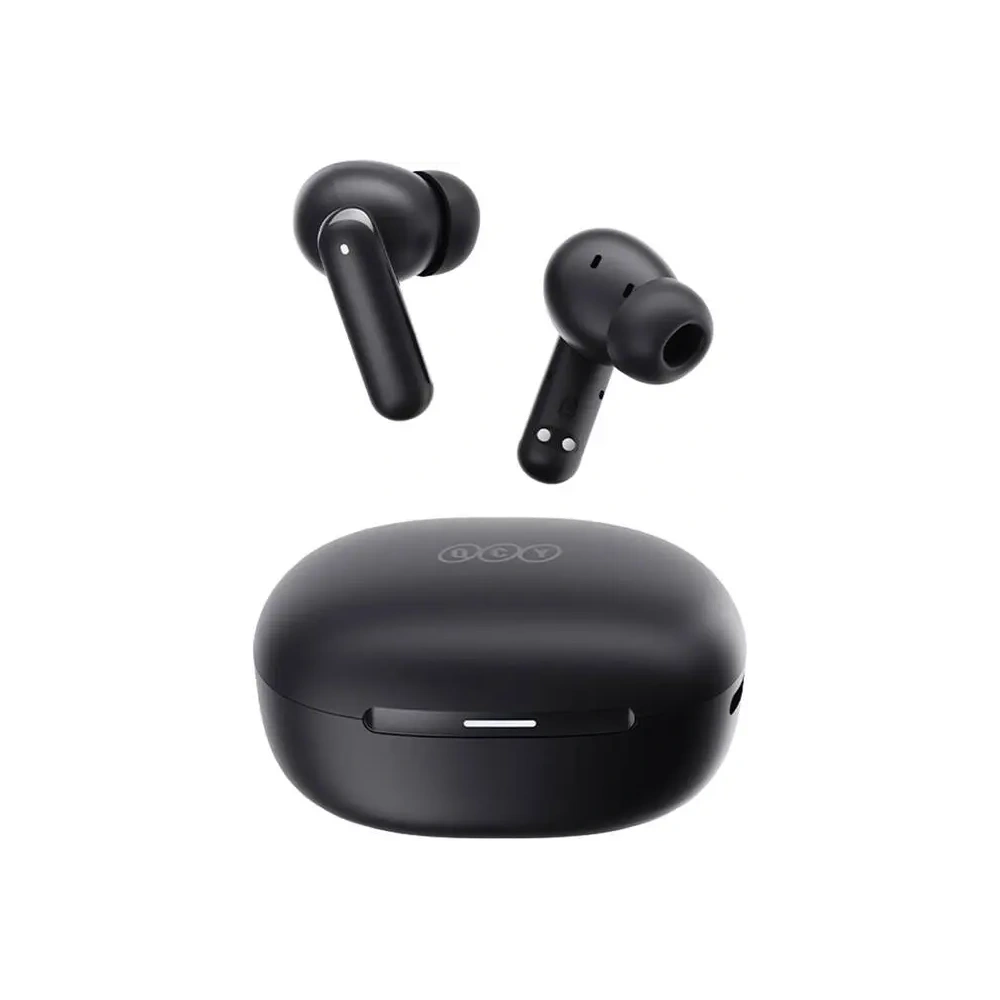 Bezprzewodowe słuchawki dokanałowe TWS QCY MeloBuds HT16 Bluetooth 5.4 SBC/AAC IPX4 (czarne)