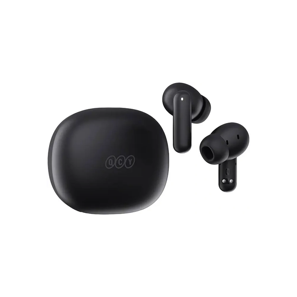 Bezprzewodowe słuchawki dokanałowe TWS QCY MeloBuds HT16 Bluetooth 5.4 SBC/AAC IPX4 (czarne)