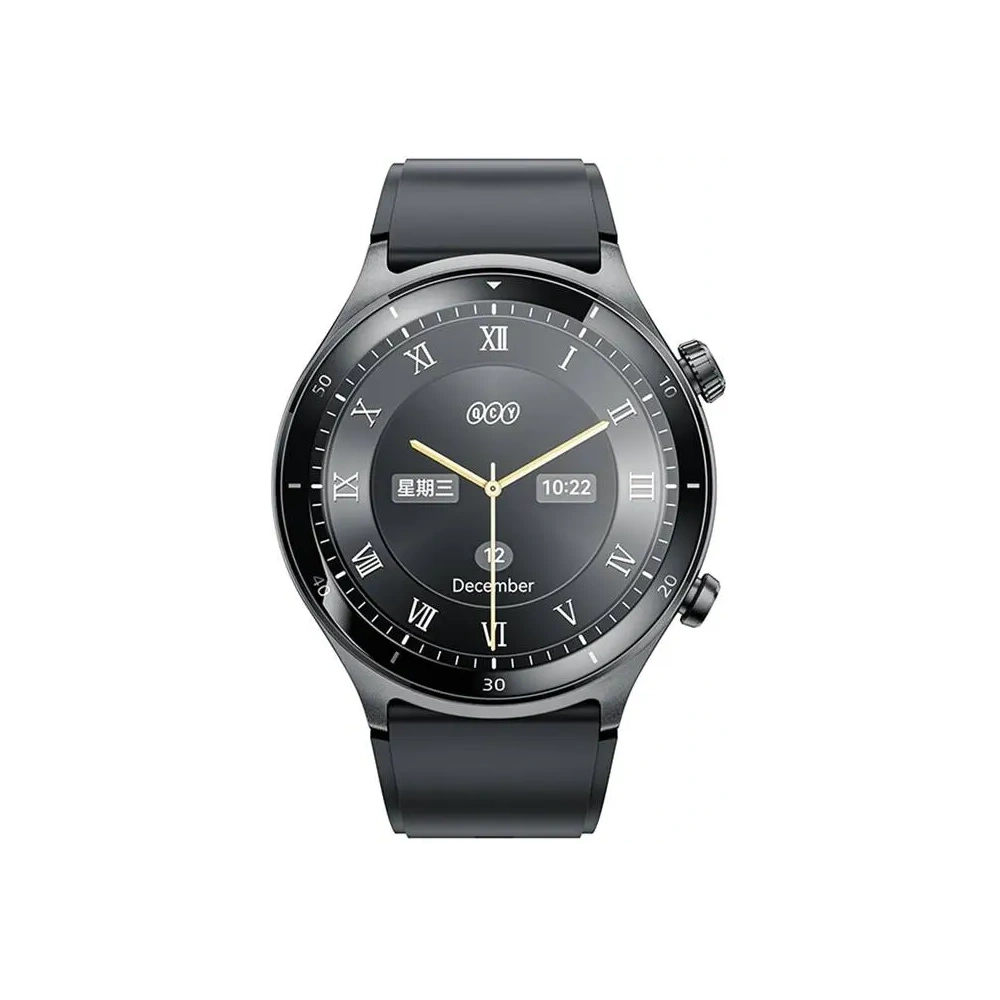 Smartwatch QCY GT3 S7 AMOLED 1.43" 3ATM (czarny)