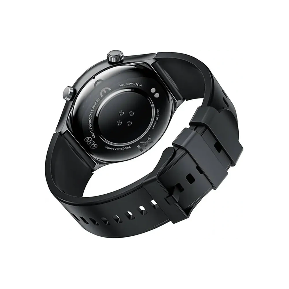 Smartwatch QCY GT3 S7 AMOLED 1.43" 3ATM (czarny)