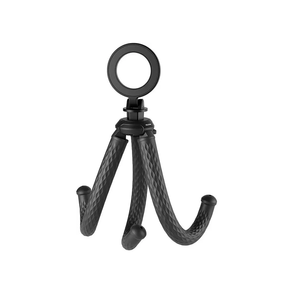 Elastyczny statyw TELESIN MagSafe do telefonu (czarny)