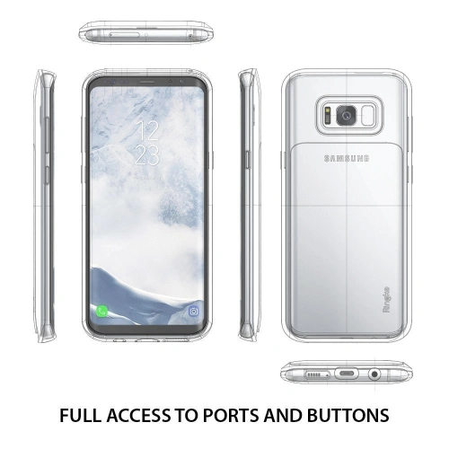Kup Etui Ringke Acces Wallet Samsung Galaxy S8 Plus Alb Lucios - RGK440GLS - {ean13} - Sklep Home Screen