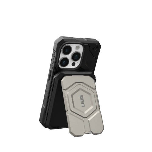 Kup Portfel, podstawka UAG Urban Armor Gear Magnetic Wallet MagSafe (black/titanium) - UAG1463 - {ean13} - Sklep Home Screen