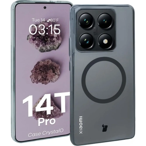 Kup Etui s magnetickým kroužkem Bizon Case CrystalO pro Xiaomi 14T Pro průhledné - BIZ8284 - {ean13} - Sklep Home Screen