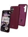 Silikonové pouzdro Bizon Soft Case do Samsung Galaxy S25+ Plus tmavě fialové
