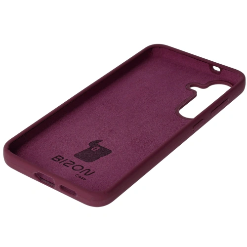 Kup Silikonowe etui Bizon Soft Case do Samsung Galaxy S25+ Plus ciemnofioletowe - BIZ8286 - {ean13} - Sklep Home Screen