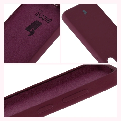 Kup Silikonowe etui Bizon Soft Case do Samsung Galaxy S25+ Plus ciemnofioletowe - BIZ8286 - {ean13} - Sklep Home Screen
