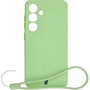 Buy Bizon Case Silicone Magnetic Samsung Galaxy S25 / Galaxy S24 light green - BIZ8288 - {ean13} - Home Screen Store Europe