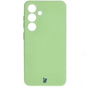 Kup Culoare de silicon pentru bizon Magnetic Samsung Galaxy S25 / Galaxy S24 verde deschis - BIZ8288 - {ean13} - Sklep Home Screen