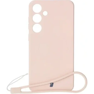 Kup Silikonový kryt s magnetickým kroužkem Bizon Case Silicone Magnetic pro Samsung Galaxy S25+ Plus / S24+ Plus světle růžový - BIZ8291 - {ean13} - Sklep Home Screen