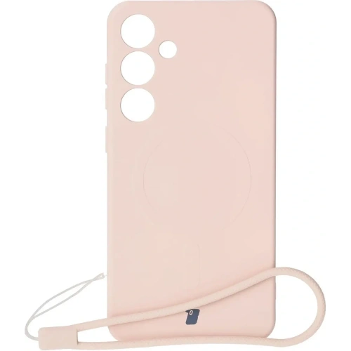Kup Silikonový kryt s magnetickým kroužkem Bizon Case Silicone Magnetic pro Samsung Galaxy S25+ Plus / S24+ Plus světle růžový - BIZ8291 - {ean13} - Sklep Home Screen