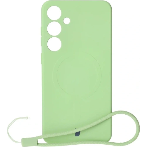 Kup Bizon Case Silikon Magnetic Samsung Galaxy S25+ Plus / S24+ Plus hellgrün - BIZ8292 - {ean13} - Sklep Home Screen