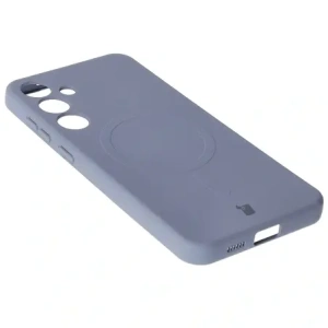 Kup Silikonové pouzdro s magnetickým kroužkem Bizon Case Silicone Magnetic pro Samsung Galaxy S25+ Plus / S24+ Plus šedé - BIZ8293 - {ean13} - Sklep Home Screen