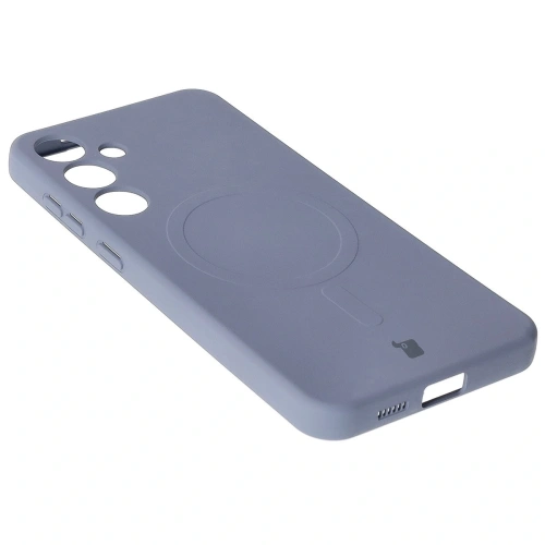 Kup Bizon Case Szilikon Magnetic Samsung Galaxy S25+ Plus / S24+ Plus szürke - BIZ8293 - {ean13} - Sklep Home Screen