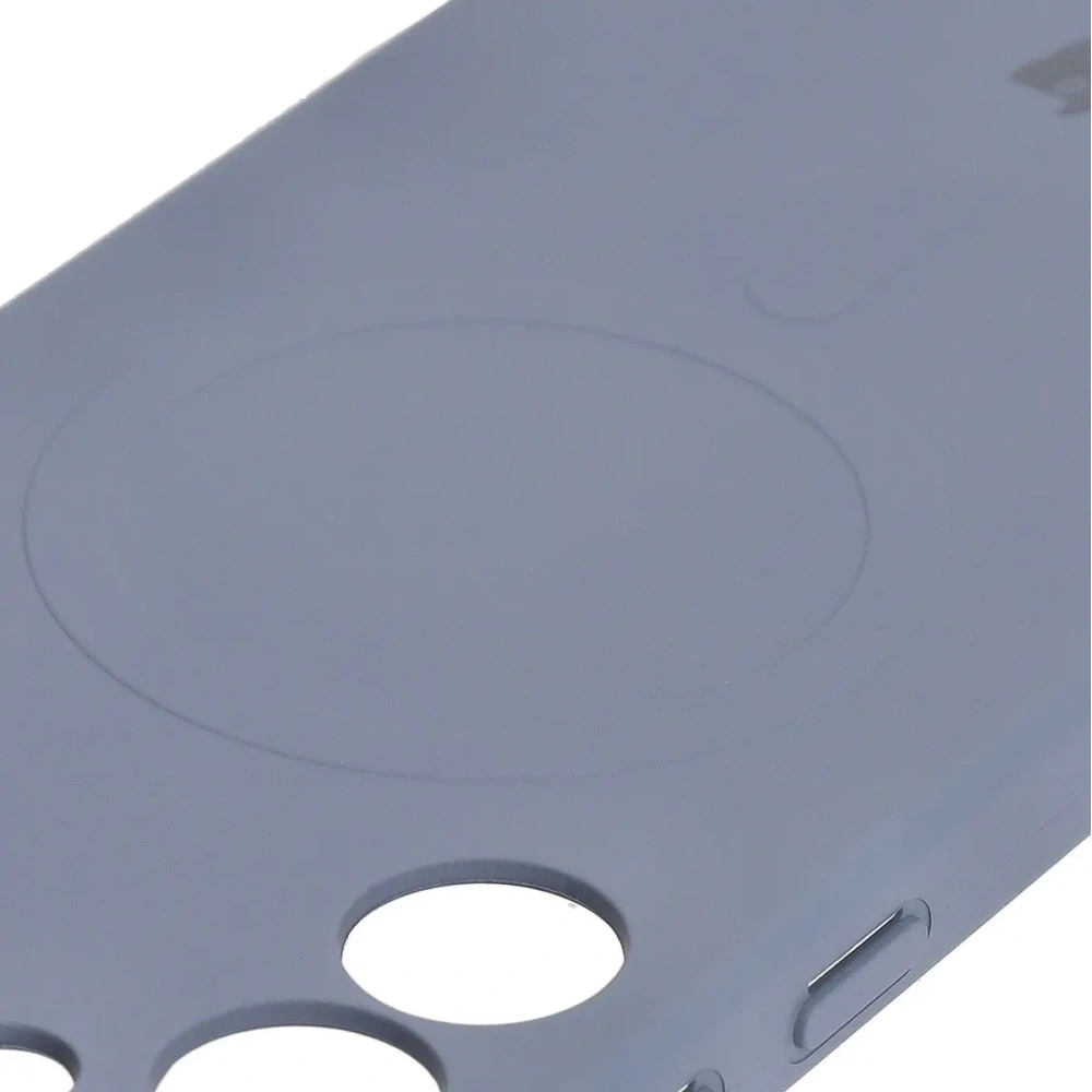 Silikonowe etui z pierścieniem magnetycznym Bizon Case Silicone Magnetic do Samsung Galaxy S25+ Plus / S24+ Plus szare