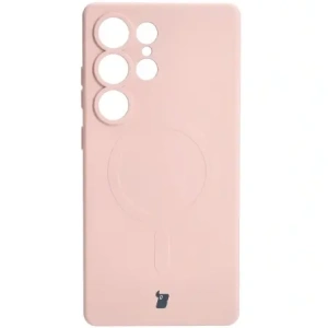 Kup Silikonový kryt s magnetickým kroužkem Bizon Case Silicone Magnetic pro Samsung Galaxy S25 Ultra světle růžový - BIZ8294 - {ean13} - Sklep Home Screen