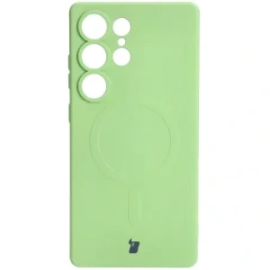 Kup Bizon Case szilikon Magnetic Samsung Galaxy S25 Ultra világos zöld - BIZ8295 - {ean13} - Sklep Home Screen